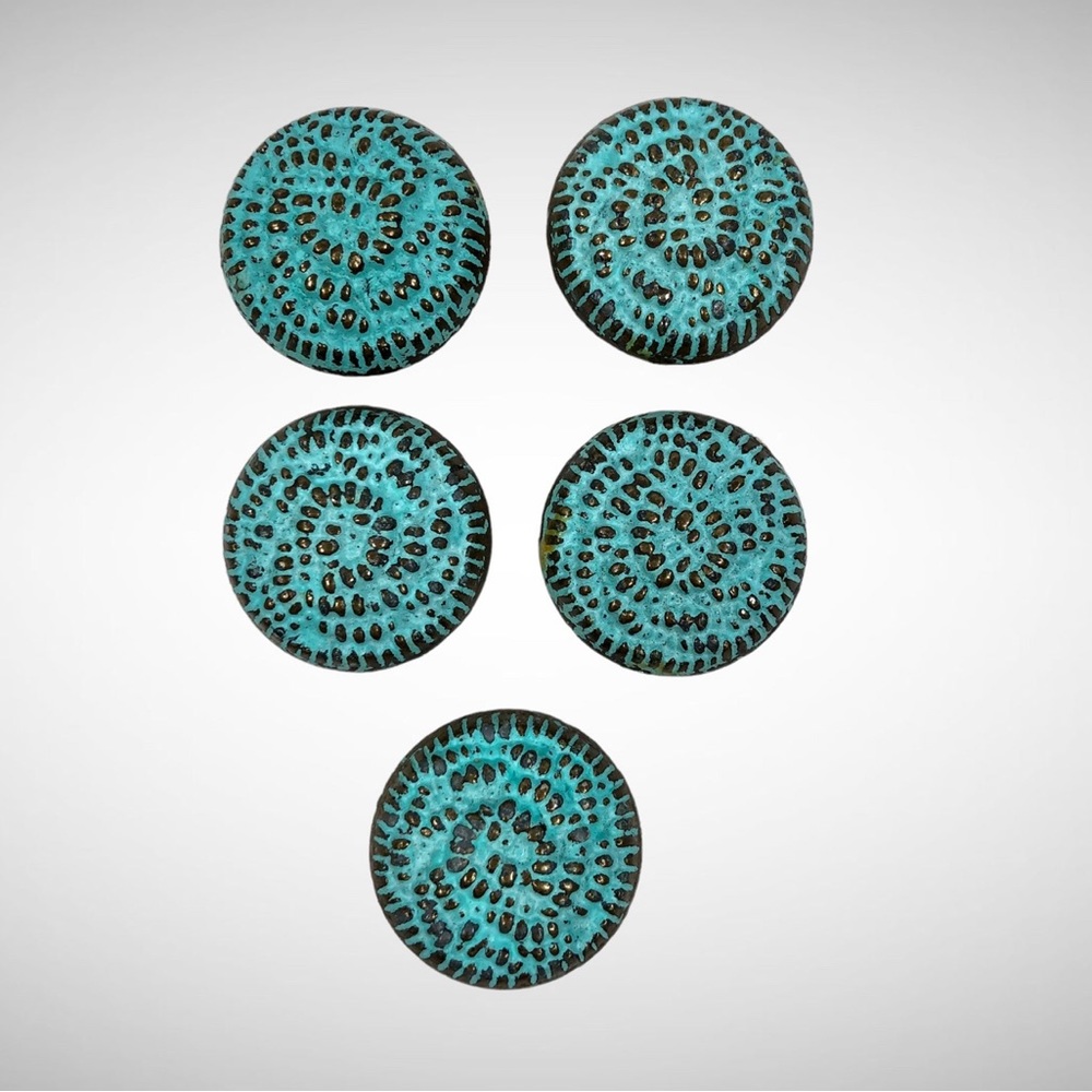 Jewelry Buttons Vintage 1989 Couture Clickits Button Covers Pack of 5!